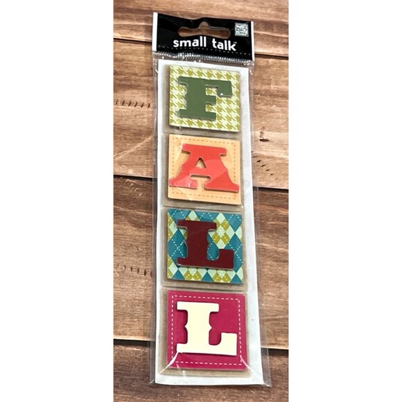 2008 Fall Letter Stickers For Scrapbooking BY ME & MY BIG IDEAS SE-133 - Picture 1 of 3